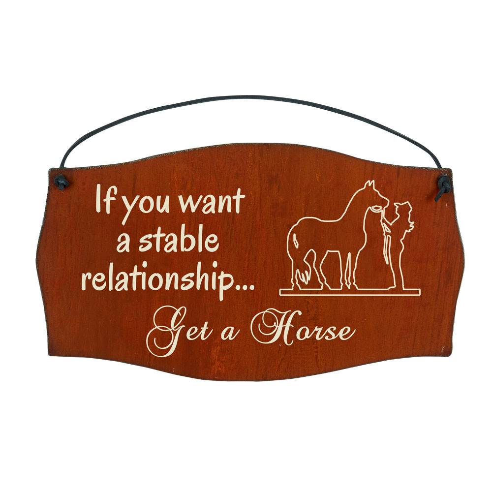 If You Want A Stable Printed Signs